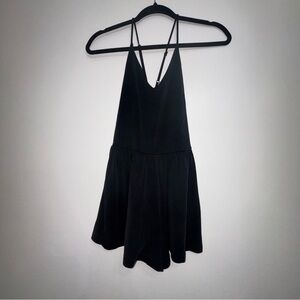 Chic Black Romper